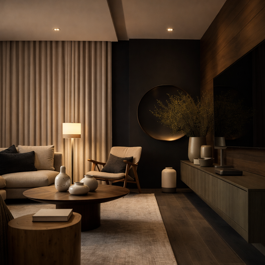 Ambiente con melamina